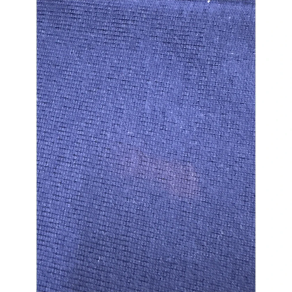 VTG Meister Ski Sweater Men Large Navy‎ Stripe Wool Hong Kong 3h